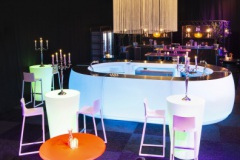 Verhuur verlichte bar Partytime verhuur & organisatie