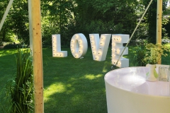 Love letters huren Party-Time verhuur & Organisatie